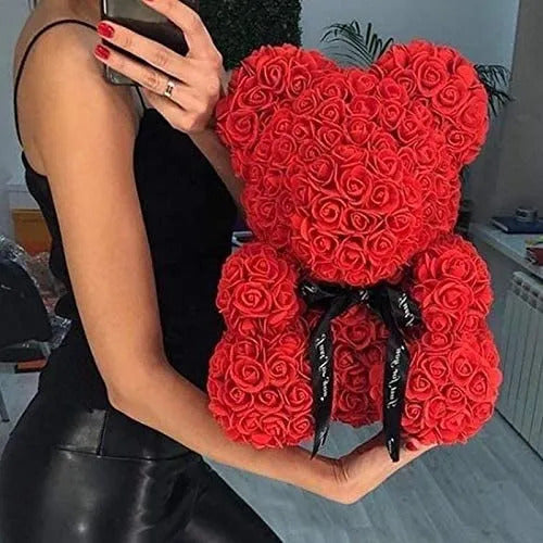 25cms Love Rose Bear